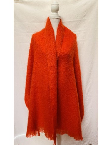 Étole tissée - Mandarine