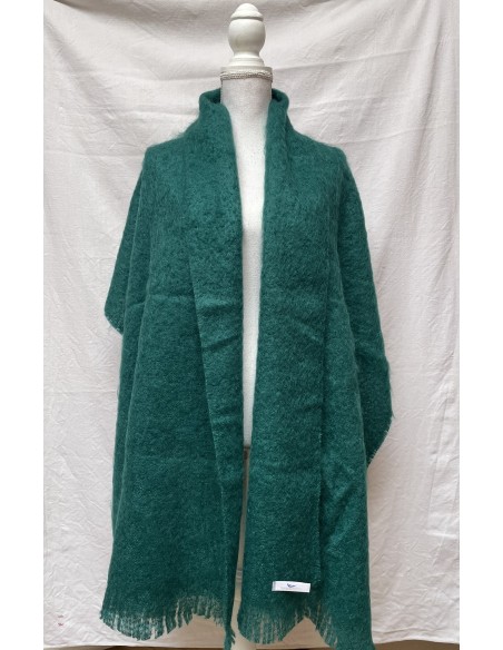 Étole tissée - Emeraude