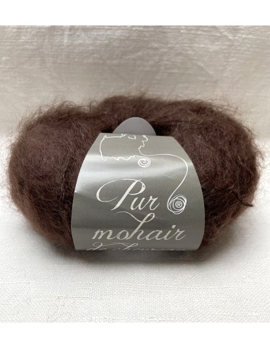 Pelote Chocolat - Pur mohair