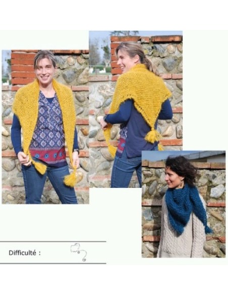 En Pur Mohair ou variante en Mohair et Soie