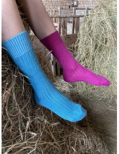 Chaussettes de ville mi-mollets Taille 28 à 33