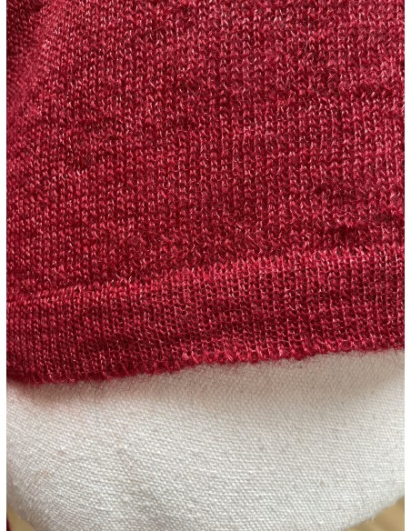 Bas de pull sans côte, juste une bordure légère Bas de pull sans côte, juste une bordure légère