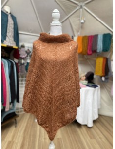 Poncho Elégance - Terra Cota