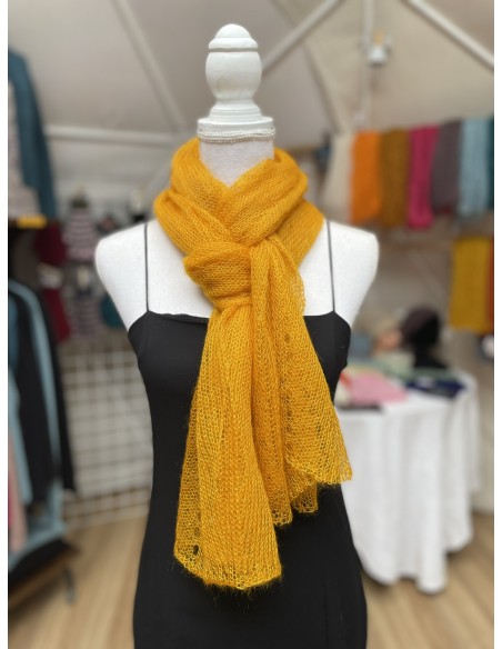 Etole dentelle Soleil en 60% mohair et 40% soie