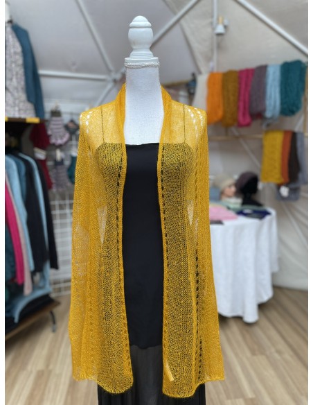Etole dentelle Soleil en 60% mohair et 40% soie