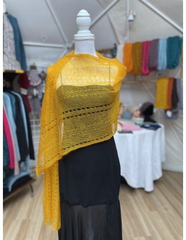 Etole dentelle Soleil en 60% mohair et 40% soie