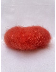 Pelote Mandarine - 80% mohair 20% soie