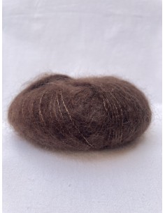 Pelote Chocolat - 80% mohair 20% soie