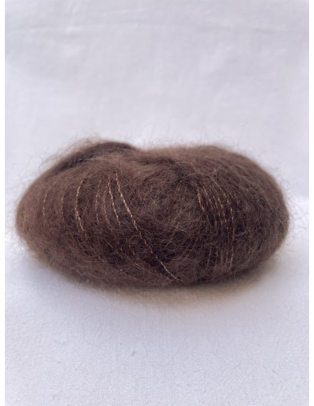 Pelote Chocolat - 80% mohair 20% soie