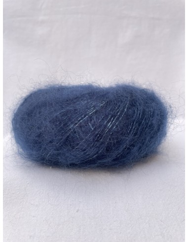 Pelote Cèdre bleu - 80% mohair 20% soie