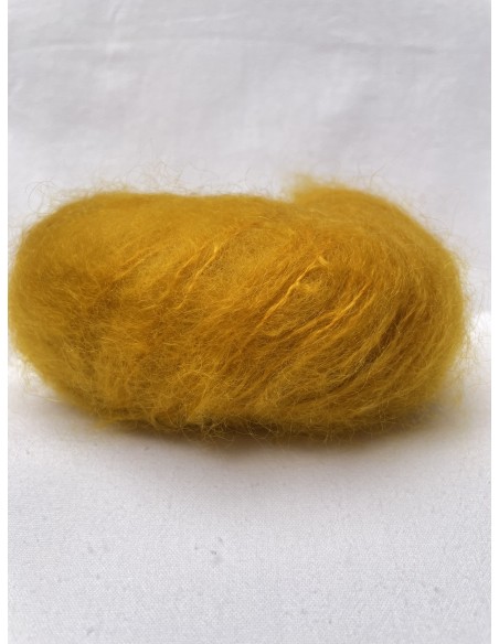 Pelote Jaune Soleil - Pur mohair