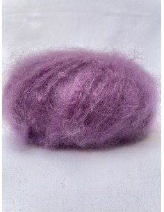 Pelote Mauve - Pur mohair