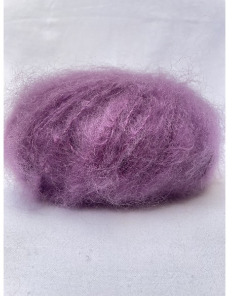 Pelote Mauve - Pur mohair