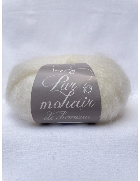 Pelote Ecrue - Pur mohair