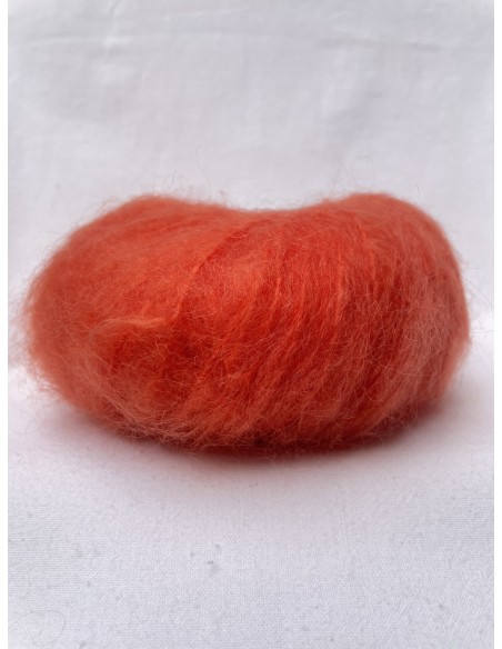 Pelote Mandarine - Pur mohair