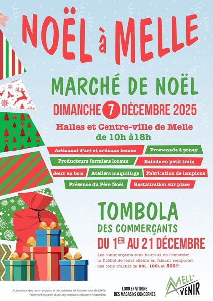7 décembre - Marché de Noël de Melle